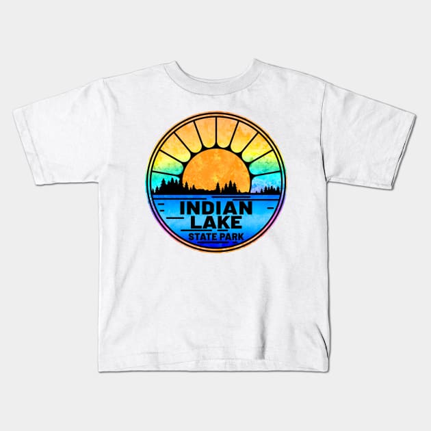 Indian Lake State Park Ohio OH Kids T-Shirt by TravelTime